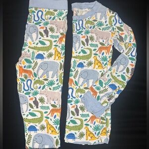 Little Sleepies Jungle Safari 2-piece 3T EUC